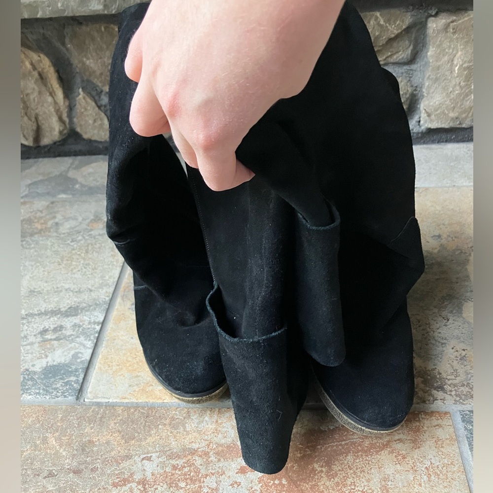 Kelsi Dagger Etna over-the-knee wedge boots - Picture 4 of 6